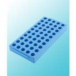 SINGLE HAND CRYO HOLDER RACK, PP 40 PLACE (10 X 4 ARRAY),  1 x 4 per box,  Catalog number: P20616