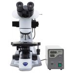 B-510FL-UK Trinocular HBO fluorescence microscope, 400x, IOS, B & G filter set, Multiplug/UK Plug
