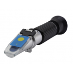 HAND REFRACTOMETER, 0-80% BRIX, DOUBLE SCALE, BUILT-IN LED