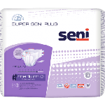 Breathable all-in-one diapers Super Seni PLUS : Night absorbtion, Size L, 30/pack, 3 x 30/BOX