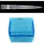 TF-1000-R-S,  1000ul Universal Fit Filter Tips, Racked & Pre-Sterilized,  1000  pcs. per pack, 5  packs per case