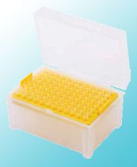 LAST DROP, LOW RETENTION, RACKED FILTER MICRO TIPS, 0.2-10 ΜL (NATURAL), STERILE (GAMA RADIATION),  5 x 10 RACKS X 96 PCS per box,  Catalog number: P11061