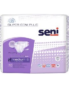 Breathable all-in-one diapers Super Seni PLUS : Night absorbtion, Size L, 30/pack, 3 x 30/BOX