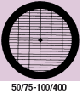 1040-Ni,     Slotted Pattern 100/400 Ni 100/v