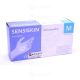 127552, Gant nitrile bleu MEDIUM non poudrés, non stériles, Sensiskin, boite de 100  gants