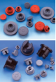 60304-42,     CAPS-SOLID TOP, RUBBER LINER, 15-425, 200/PK