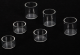 60980,     GLASS MICROBEAKER 1ML, 100/BOX