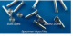 70447,     CRYO-SPECIMEN PINS; SLOTTED SCREW