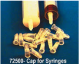 72500-10,     CAPS FOR SYRINGE, 1000/PK