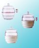 VACUUM DESICCATOR, PP/PC (PLATE DIAMETER 250 MM),  1 x 1 per box,  Catalog number: E11607