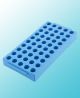 SINGLE HAND CRYO HOLDER RACK, PP 40 PLACE (10 X 4 ARRAY),  1 x 4 per box,  Catalog number: P20616