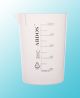 PRINTED BEAKERS WITHOUT HANDLE, TPX 100 ML,  5 x 12 per box,  Catalog number: P50702
