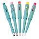 AG15110-40,  Miltex Biopsy Punch with Plunger, ID 4.0mm, OD 4.36mm, Green