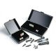 AGG4521,  200 Place Polypropylene Storage Box black