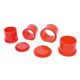 AGB8836,  2-Part Plastic Moulds 1inch Diameter (Pack of 12)