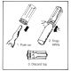 AGC8064,  Polythene Ampoule Snappers 11-20ml (Pack of 100)