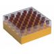 AGG4506,  81 Place Polycarbonate Storage Box with fixed rack Orange fo