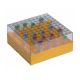 AGG4512,  100 Place Polycarbonate Storage Box, White base & Insert & P