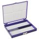 AGH100,  Cryo Compatible Slide Box, polycarbonate, holds 100 slides,
