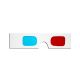 AGO665,  Red/Blue Stereo Viewer (Pack of 50)