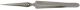 AGT5071,  Dumont HP crossover tweezers NOC Stainless steel. 0.17 x 0.1
