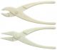 AGT5118,  Glass Filled Nylon Pliers Flat Jaws, 14.8cm, white