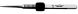 AGT5127,  Dumont Tweezers 2A - with clamping ring