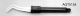AGT5154,  Ceramic Tweezers - Curved Polyacetyl Shank