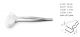 AGT5181,  Wafer Nylon tips Tweezers, Style 8WNY
