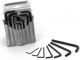 AGT537,  Metric socket wrenches 1.5, 2, 2.5, 3, 4, 5 and 6 mm across