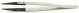 AGT5511,  Carbon fibre replacement tip tweezers, flat, round tips