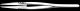 AGT5533,  Ceramic Tipped Tweezers - Straight, fine tips