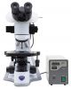B-510FL-SW Trinocular HBO fluorescence microscope, 400x, IOS, B & G filter set, Multiplug/CH Plug