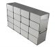 61615-25,     4X4 FREEZER RACK, HOLDS 3 BOX