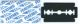 72002-10,     Feather Double Edge Blade, 500/bx