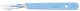 72054-30,     Scalpel, Swann Morton, Sterile Sz 21, blue handle