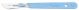 72054-31,     Scalpel, Swann Morton, Sterile Sz 22, blue handle