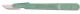 72054-48,     Scalpel, Lance, Sterile Sz 22, green handle