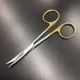 72939-42,     OPERATING SCISSORS CURVED, TUNGSTEN CARBIDE EDGES 110MM