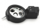 Quintuple motorized reversed nosepiece for darkfield MET objectives, with 3 adapter rings for RMS objectives; for B-1000