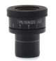 WF10x/23 eyepieces (pair), high eyepoint, focusable, with rubber cup