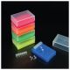 R-96-PCR-FB,  96 Well Fluorescent Blue PCR Storage Rack,  5  pcs. per pack