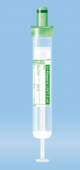 01.1608.100,  S-Monovette® 7.5 ml, Lithium Heparin liquid, 92x15 mm, green US code, paper label, 50/inner box sterile