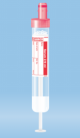 02.1063.100,  S-Monovette®  9 ml, Clotting Activator/Serum, 92x16 mm, red US code, paper label, 50/inner box sterile