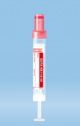 05.1081.100,  S-Monovette® 1.6 ml with reduced sample volumen, K3 EDTA, 66x11 mm, violet US code, paper label, 50/inner box sterile