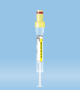 06.1665.001,  S-Monovette® 1,2 ml, 66 x 8 mm, Glucose, bouchon gris code US, étiquette papier, stérile, boîte cart