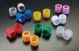 Violet Screw Caps. Fits 0.5ml, 1.5ml and 2.0ml Tubes, 500 tubes/pack, 8 packs per case