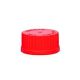 SCO-R,  Screw Caps with O-Rings, Red,  500  pcs. per pack, 8  packs per case