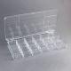 AGG277-18,  Storage Box Hinged Lid 18 Compartments